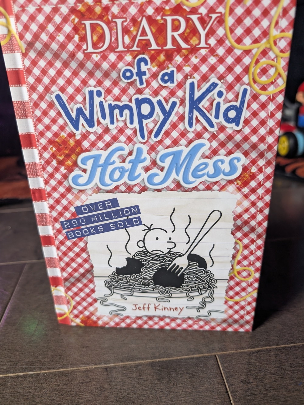 Diary of a Wimpy Kid: Hot Mess — Red Checkered Kids Book by Jeff Kinney